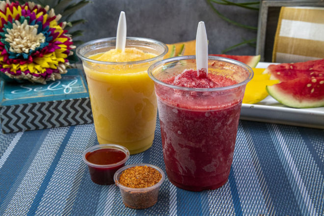 Frozen Strawberry y Frozen Mango